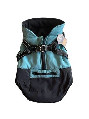“Little Paws” Puffer Coat with Harness